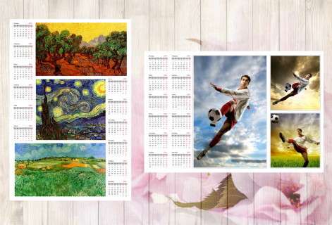 Kalendrid teie fotoga